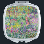 Claude Monet - De Iris Garden in Giverny Handtas Spiegeltje<br><div class="desc">The Iris Garden at Giverny / The Artists's Garden at Giverny - Claude Monet,  1899-1900</div>