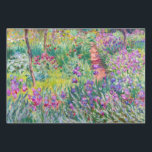 Claude Monet - De Iris Garden in Giverny Inpakpapier Vel<br><div class="desc">The Iris Garden at Giverny / The Artists's Garden at Giverny - Claude Monet,  1899-1900</div>