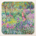 Claude Monet - De Iris Garden in Giverny Kartonnen Onderzetters<br><div class="desc">The Iris Garden at Giverny / The Artists's Garden at Giverny - Claude Monet,  1899-1900</div>