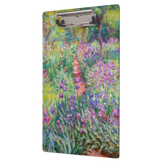Claude Monet - De Iris Garden in Giverny Klembord (Links)