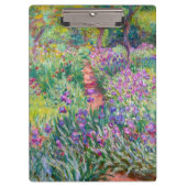 Claude Monet - De Iris Garden in Giverny Klembord (Voorkant)