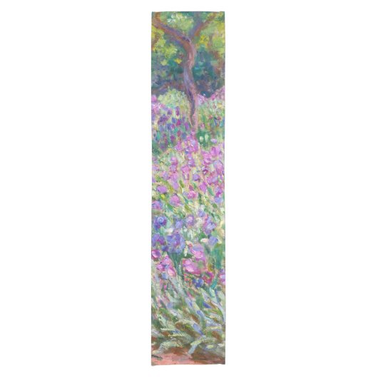 Claude Monet - De Iris Garden in Giverny Korte Tafelloper (Voorkant)