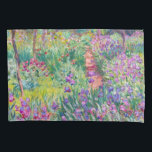 Claude Monet - De Iris Garden in Giverny Kussensloop<br><div class="desc">The Iris Garden at Giverny / The Artists's Garden at Giverny - Claude Monet,  1899-1900</div>