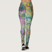 Claude Monet - De Iris Garden in Giverny Leggings (Achterkant)