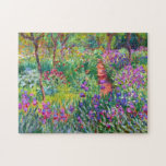 Claude Monet De Iris Garden in Giverny Legpuzzel<br><div class="desc">Een kleurrijke klassieke puzzel met de iristuin in Giverny,  geschilderd door de Franse impressionistische schilder Claude Monet.</div>