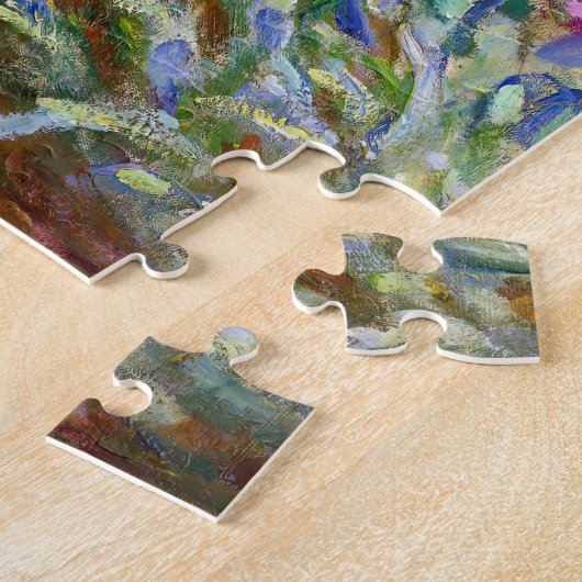 Claude Monet - De Iris Garden in Giverny Legpuzzel (Zijkant)