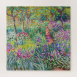 Claude Monet - De Iris Garden in Giverny Legpuzzel<br><div class="desc">The Iris Garden at Giverny / The Artists's Garden at Giverny - Claude Monet,  1899-1900</div>