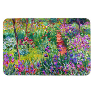 Claude Monet: De Iris Garden in Giverny Magneet