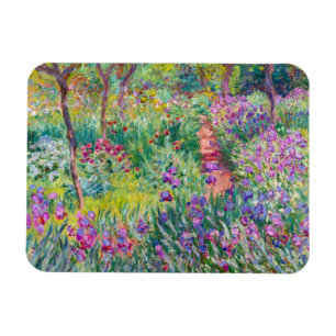 Claude Monet - De Iris Garden in Giverny Magneet