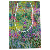 Claude Monet - De Iris Garden in Giverny Medium Cadeauzakje (Voorkant)