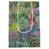 Claude Monet - De Iris Garden in Giverny Medium Cadeauzakje (Achterkant)