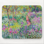Claude Monet - De Iris Garden in Giverny Muismat<br><div class="desc">The Iris Garden at Giverny / The Artists's Garden at Giverny - Claude Monet,  1899-1900</div>
