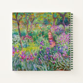 Claude Monet - De Iris Garden in Giverny Notitieboek (Achterkant)