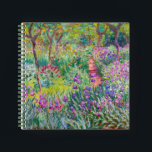 Claude Monet - De Iris Garden in Giverny Notitieboek<br><div class="desc">The Iris Garden at Giverny / The Artists's Garden at Giverny - Claude Monet,  1899-1900</div>