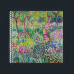 Claude Monet - De Iris Garden in Giverny Notitieboek<br><div class="desc">The Iris Garden at Giverny / The Artists's Garden at Giverny - Claude Monet,  1899-1900</div>