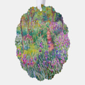 Claude Monet - De Iris Garden in Giverny Ornament Kaart (Links)