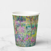 Claude Monet - De Iris Garden in Giverny Papieren Bekers (Rechts)
