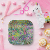 Claude Monet - De Iris Garden in Giverny Papieren Bordje (Feest)