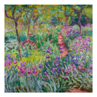Claude Monet - De Iris Garden in Giverny
