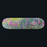 Claude Monet - De Iris Garden in Giverny Persoonlijk Skateboard<br><div class="desc">The Iris Garden at Giverny / The Artists's Garden at Giverny - Claude Monet,  1899-1900</div>