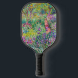 Claude Monet - De Iris Garden in Giverny Pickleball Paddle<br><div class="desc">The Iris Garden at Giverny / The Artists's Garden at Giverny - Claude Monet,  1899-1900</div>
