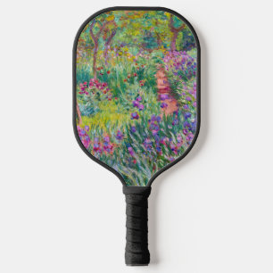 Claude Monet - De Iris Garden in Giverny Pickleball Paddle