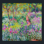 Claude Monet - De Iris Garden in Giverny Poster<br><div class="desc">The Iris Garden at Giverny / The Artists's Garden at Giverny - Claude Monet,  1899-1900</div>