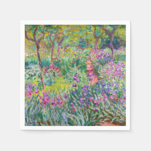 Claude Monet - De Iris Garden in Giverny Servet