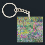 Claude Monet - De Iris Garden in Giverny Sleutelhanger<br><div class="desc">The Iris Garden at Giverny / The Artists's Garden at Giverny - Claude Monet,  1899-1900</div>