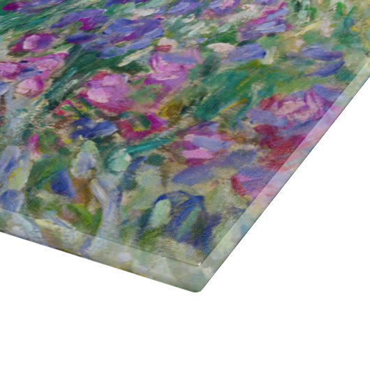 Claude Monet - De Iris Garden in Giverny Snijplank (Hoek)