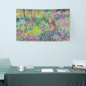 Claude Monet - De Iris Garden in Giverny Spandoek (Beurs)