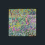 Claude Monet - De Iris Garden in Giverny Stenen Magneet<br><div class="desc">The Iris Garden at Giverny / The Artists's Garden at Giverny - Claude Monet,  1899-1900</div>