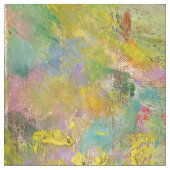 Claude Monet - De Iris Garden in Giverny Stof (Close Up)