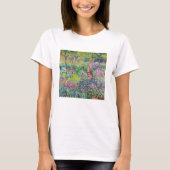 Claude Monet - De Iris Garden in Giverny T-shirt (Voorkant)
