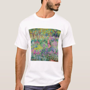 Claude Monet - De Iris Garden in Giverny T-shirt
