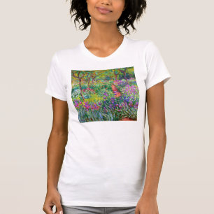 Claude Monet De Iris Garden in Giverny T-shirt