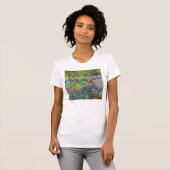 Claude Monet De Iris Garden in Giverny T-shirt (Voorkant volledig)