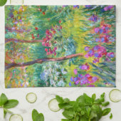 Claude Monet De Iris Garden in Giverny Theedoek (Gevouwen)