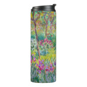 Claude Monet - De Iris Garden in Giverny Thermosbeker (Gedraaid links)