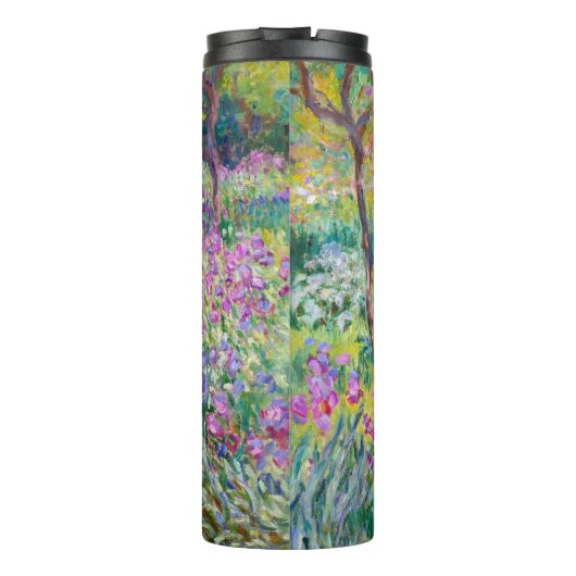 Claude Monet - De Iris Garden in Giverny Thermosbeker (Achterkant)