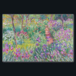 Claude Monet - De Iris Garden in Giverny Tissuepapier<br><div class="desc">The Iris Garden at Giverny / The Artists's Garden at Giverny - Claude Monet,  1899-1900</div>