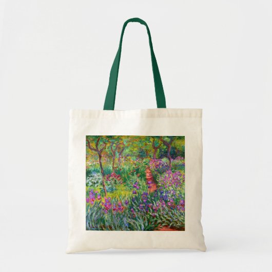 Claude Monet De Iris Garden in Giverny Tote Bag (Voorkant)