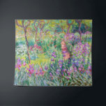 Claude Monet - De Iris Garden in Giverny Wandkleed<br><div class="desc">The Iris Garden at Giverny / The Artists's Garden at Giverny - Claude Monet,  1899-1900</div>