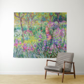 Claude Monet - De Iris Garden in Giverny Wandkleed (In Situ (horizontaal))