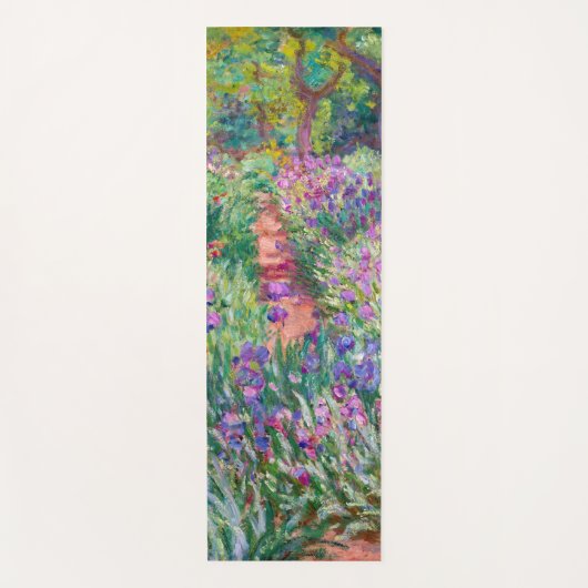 Claude Monet - De Iris Garden in Giverny Yogamat (Voorkant)