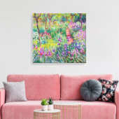 Claude Monet - De Iris Tuin in Giverny Canvas Afdruk (Insitu (Woonkamer))