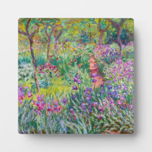 Claude Monet - De Iris Tuin in Giverny Fotoplaat