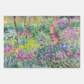 Claude Monet - De Iris Tuin in Giverny Inpakpapier Vel (Voorkant 3)