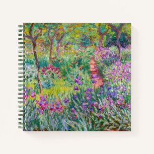 Claude Monet - De Iris Tuin in Giverny Notitieboek