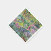 Claude Monet - De Iris Tuin in Giverny Servet (Hoek)